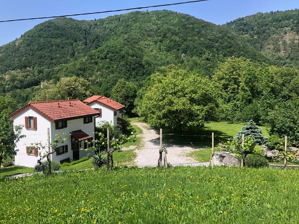Property building, Natural landscape, Garden, Mountain view