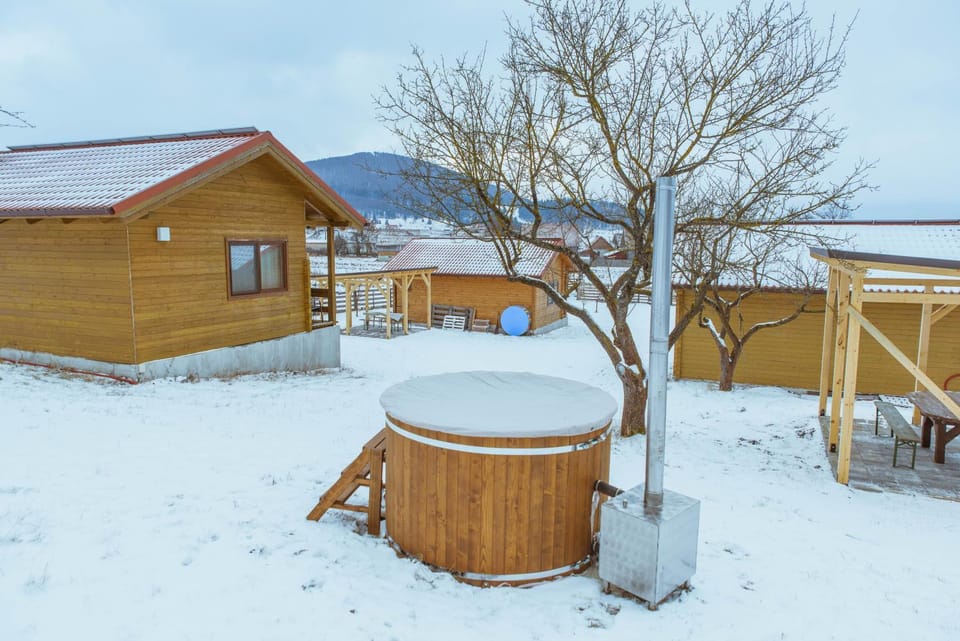 Property building, Day, Natural landscape, Winter, Balcony/Terrace, Mountain view