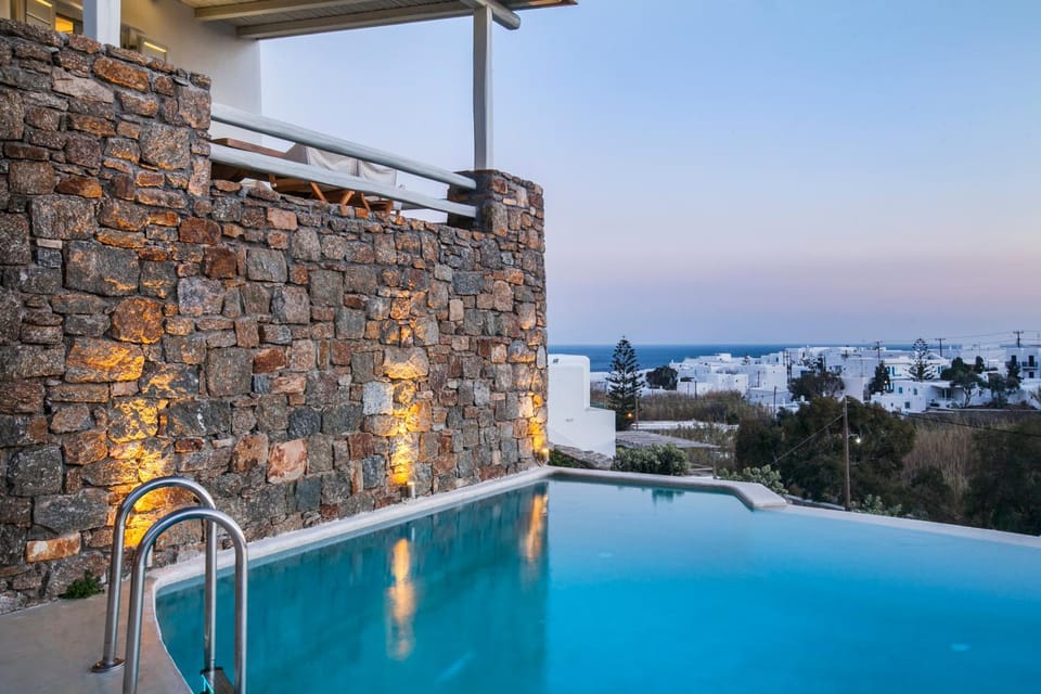 Natural landscape, Pool view, Swimming pool