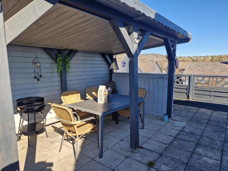 Ferienwohnung Parkblick Medebach - wunderschöne 52qm Dachterasse - in der Nähe von Center Parcs Apartment in Medebach