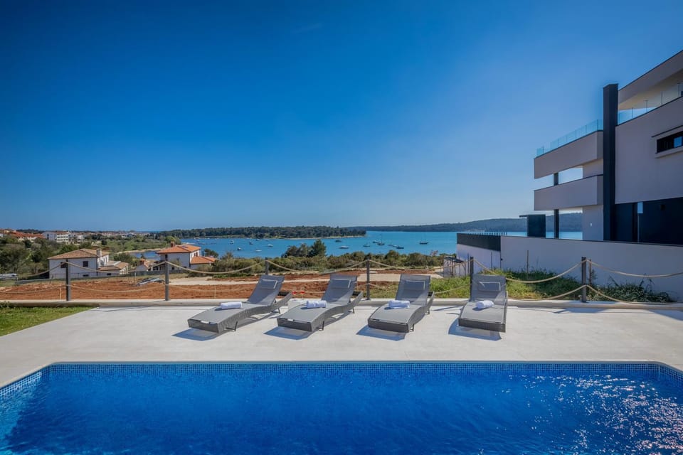 Summer, Landmark view, Pool view, Sea view, Swimming pool