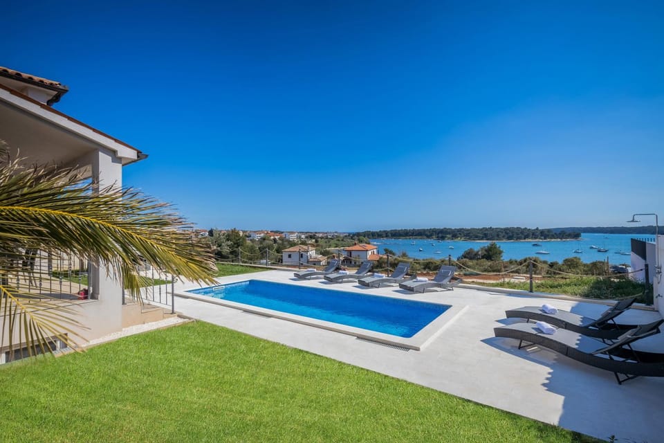 Summer, Garden view, Pool view, Sea view, Swimming pool, Swimming pool