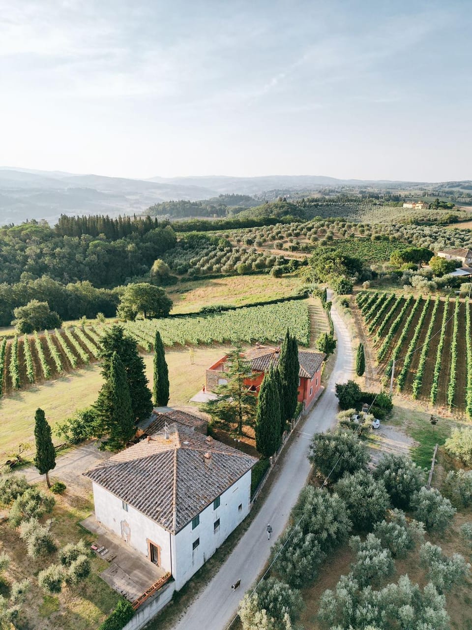 Natural landscape, Bird's eye view
