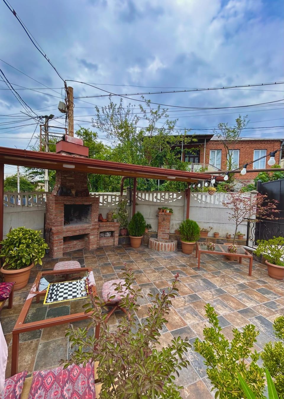 Patio, Balcony/Terrace, Seating area, Garden view, Entertainment