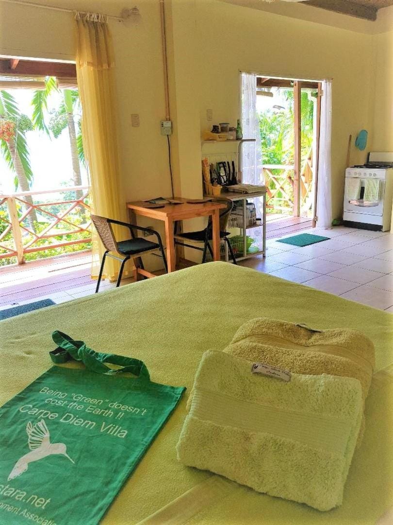 Bed, Kitchen or kitchenette, Photo of the whole room, towels