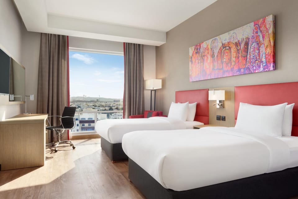 Bed, Bedroom, Mountain view
