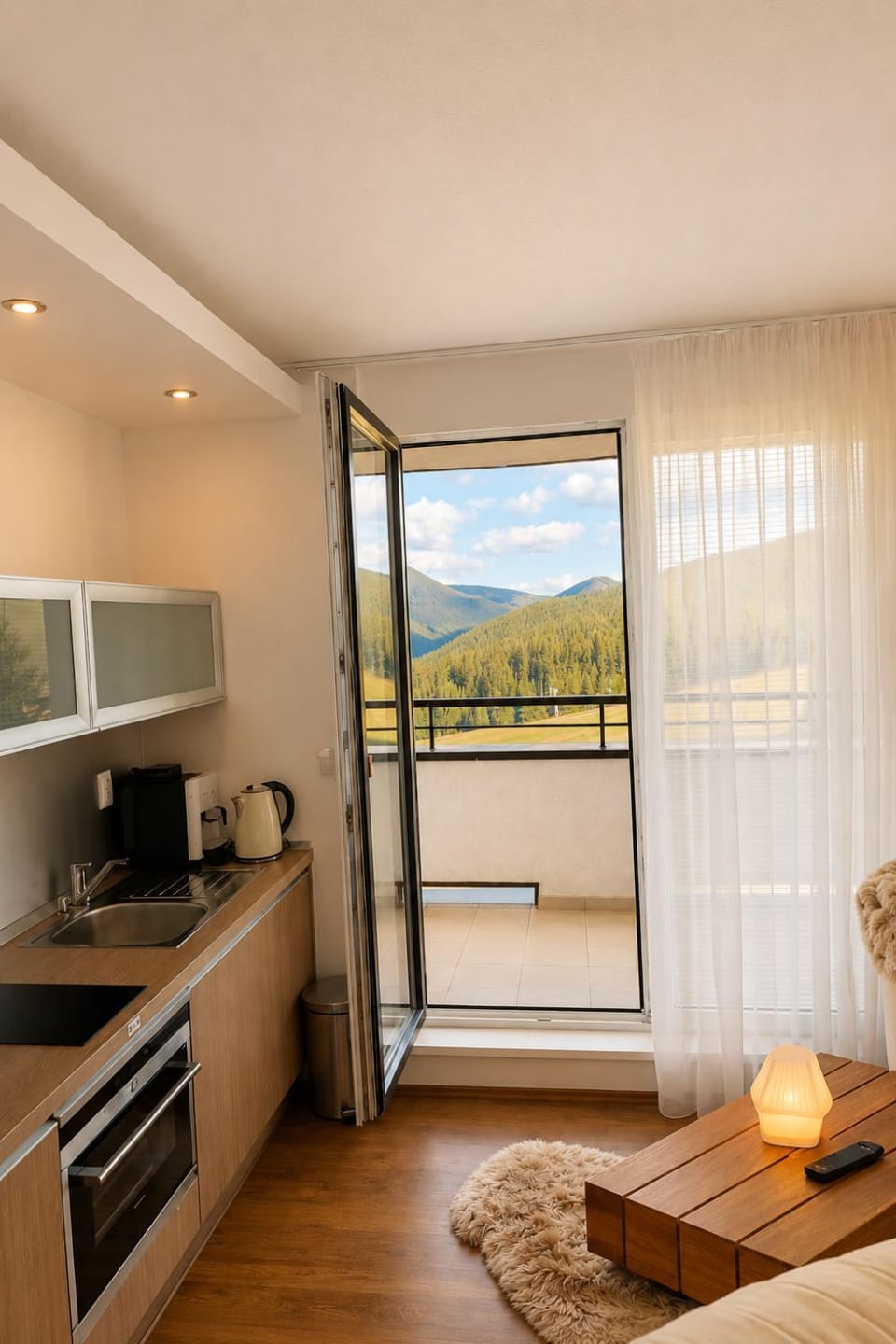 Kitchen or kitchenette, Mountain view