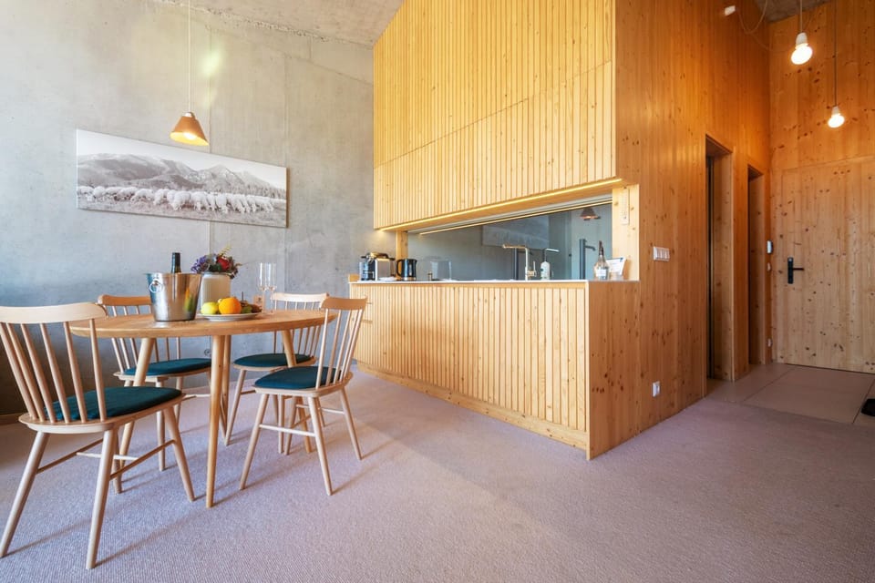 Living room, kitchen