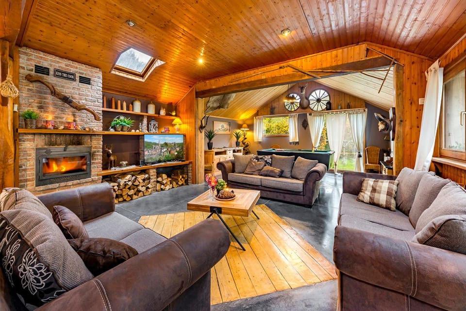 cosy holiday home with sauna near river House in Wallonia, Belgium