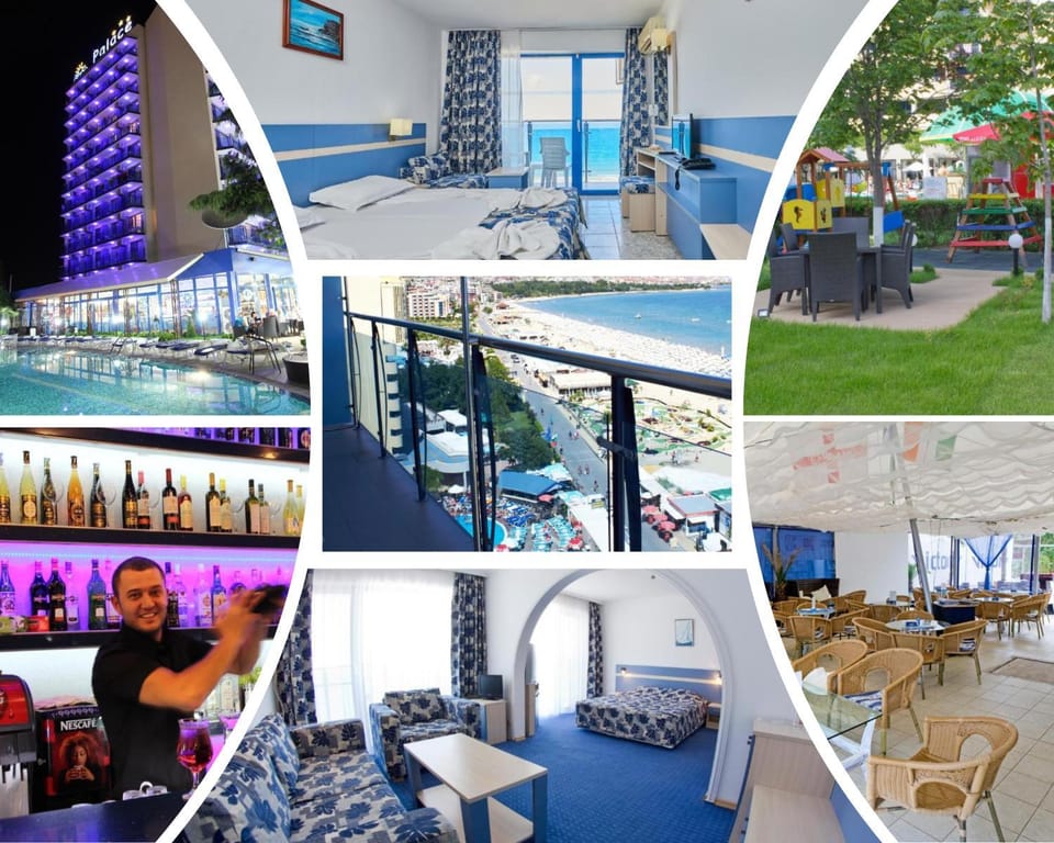 Property building, Restaurant/places to eat, Children play ground, Balcony/Terrace, Lounge or bar, Beach, Bedroom, Sea view