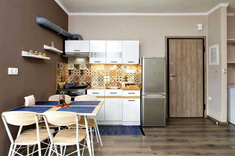 Maria's modern studio 5min from beach Apartment in Crete