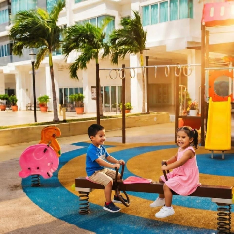 Children play ground, children