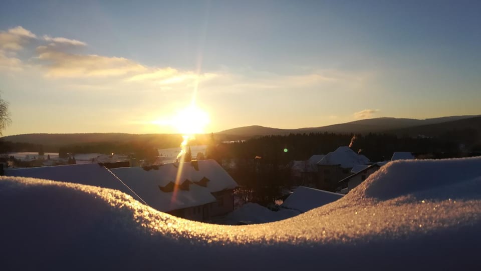 Natural landscape, Sunset
