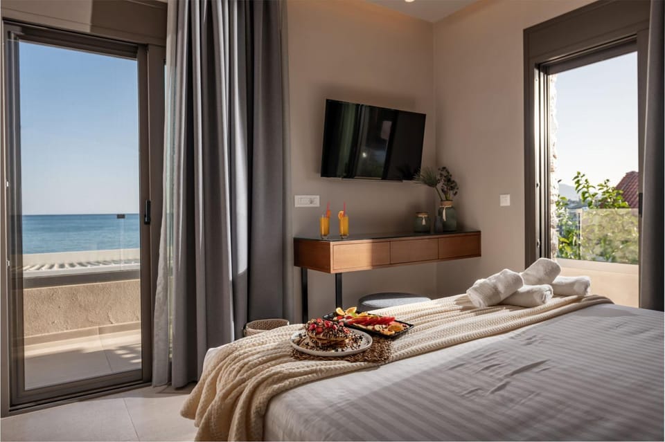 Bedroom, Sea view