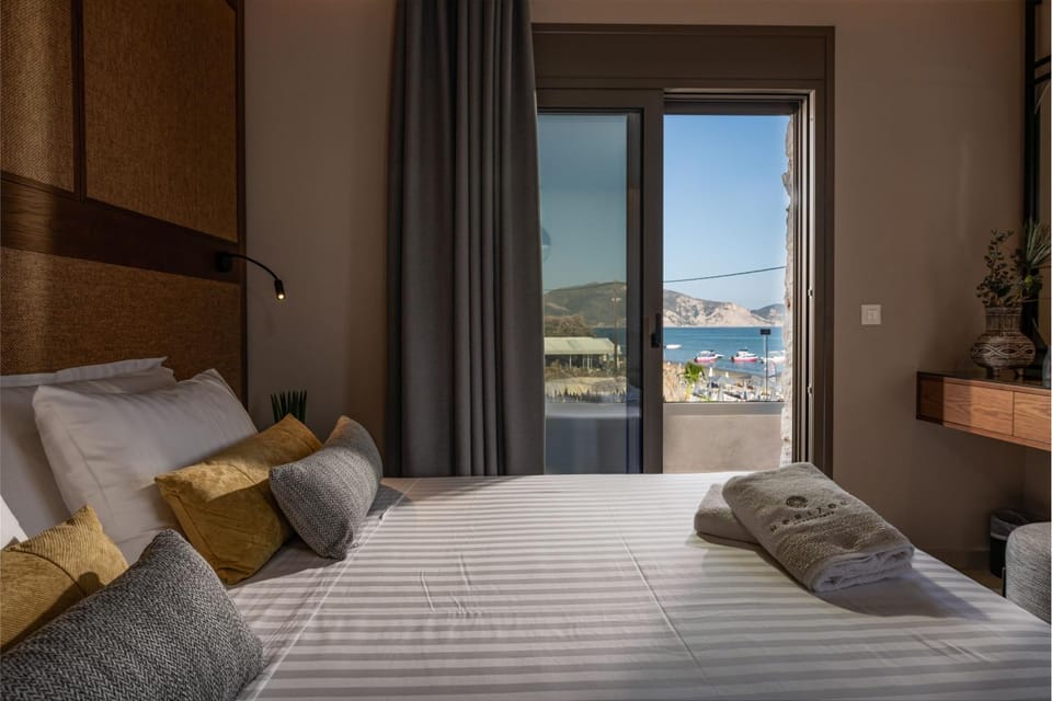 Bedroom, Sea view