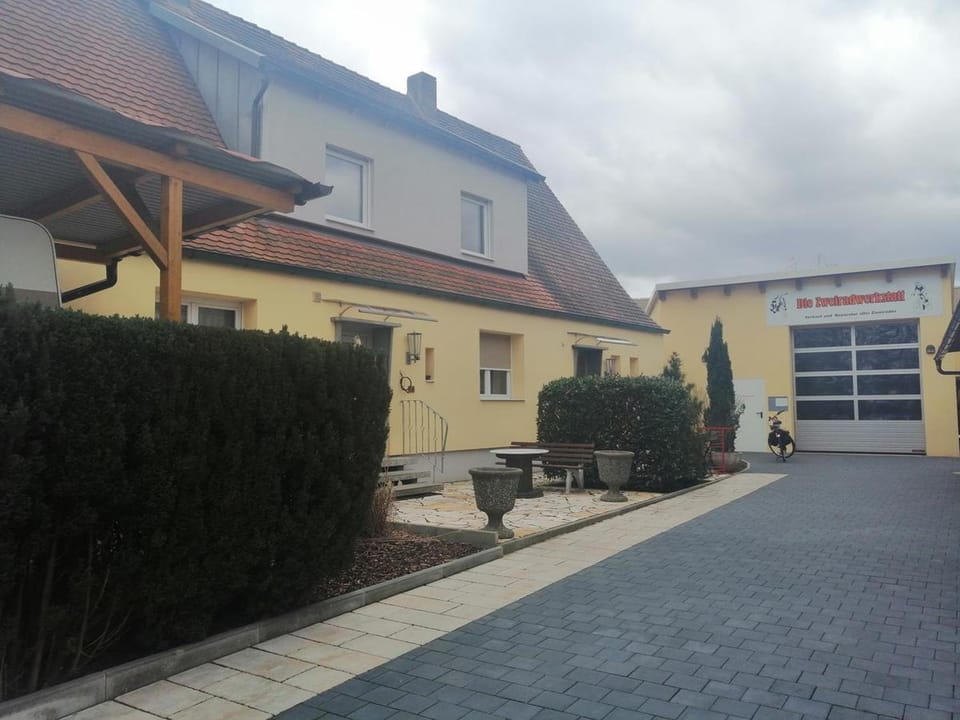 Property building, Patio