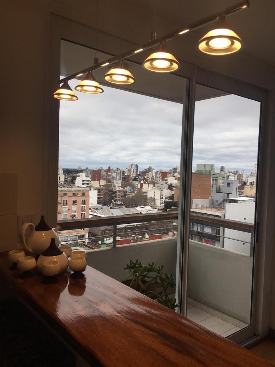 Kitchen or kitchenette, Decorative detail, City view