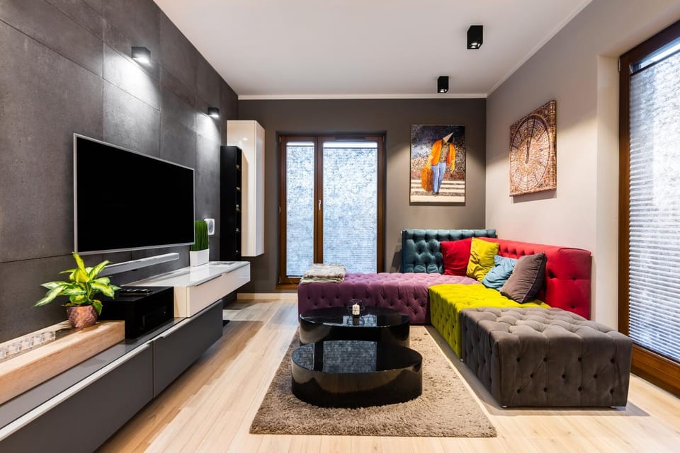 TV and multimedia, Living room, Seating area