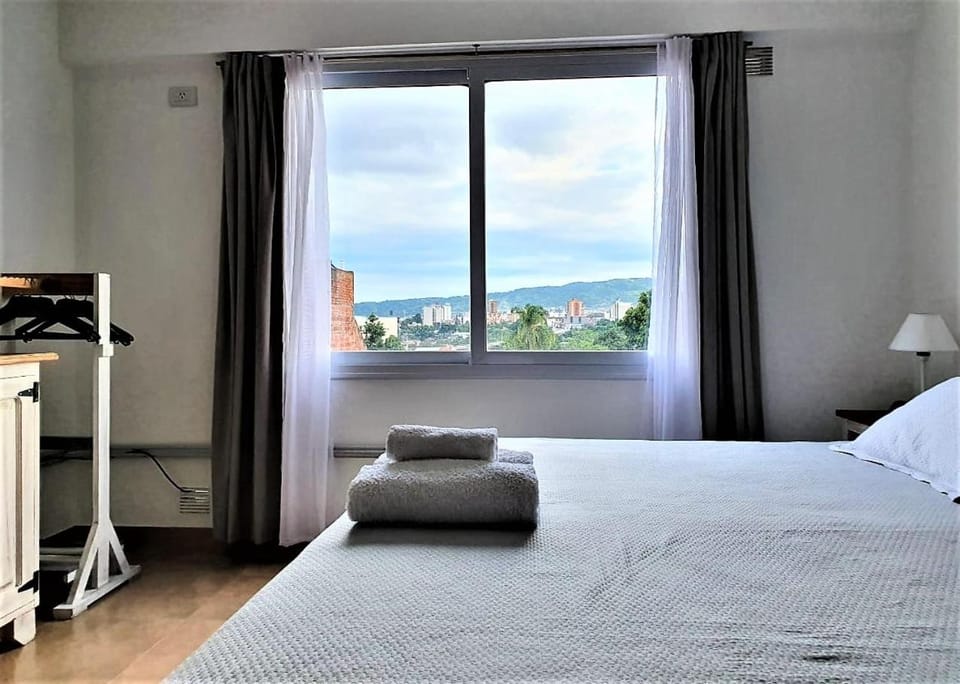 Bed, Photo of the whole room, Bedroom, City view, Mountain view