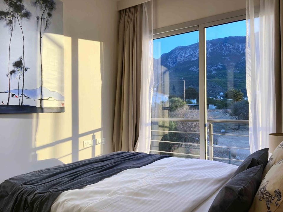 Bedroom, Mountain view