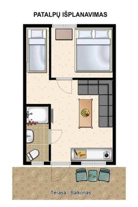 Beluga Apartment hotel in Palanga