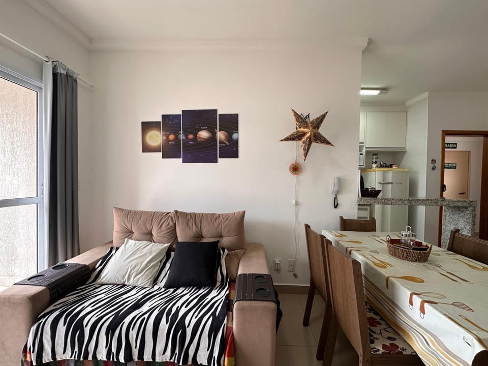 VENUS - 3DORM CONFORTO AR COND & CHARME, na melhor localização Máx 7 Apartment in São Carlos