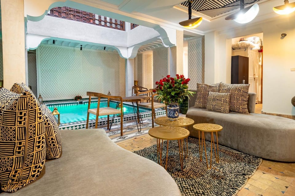 Seating area, Pool view, Swimming pool