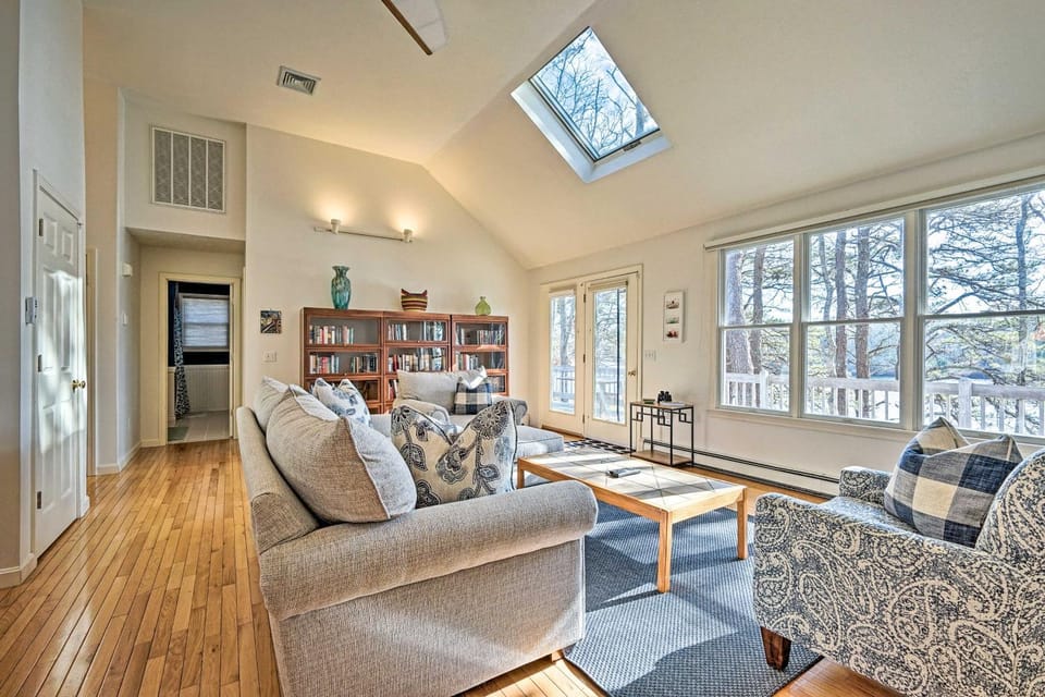 Waterfront Falmouth Home w/ Dock on Jenkins Pond! House in Falmouth