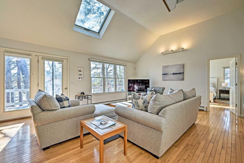 Waterfront Falmouth Home w/ Dock on Jenkins Pond! House in Falmouth