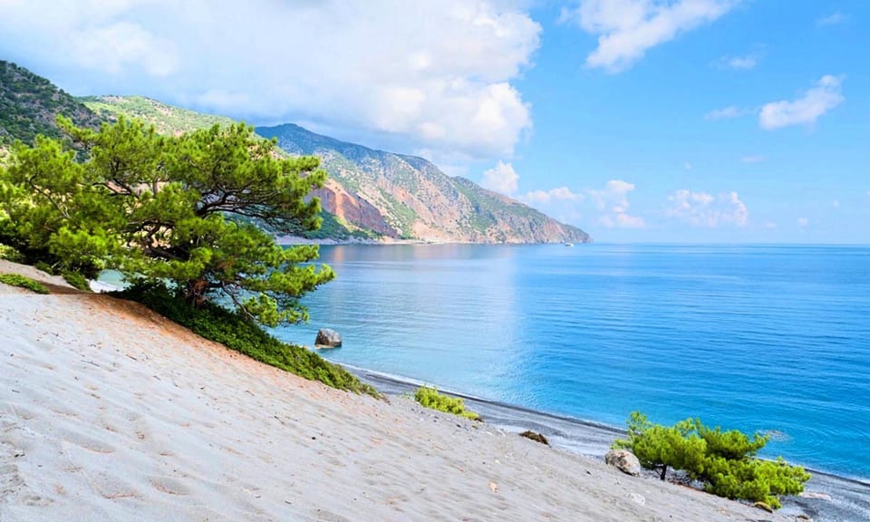 Natural landscape, Beach, Hiking