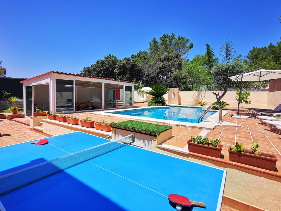 Patio, Garden, Table tennis, Balcony/Terrace, Swimming pool