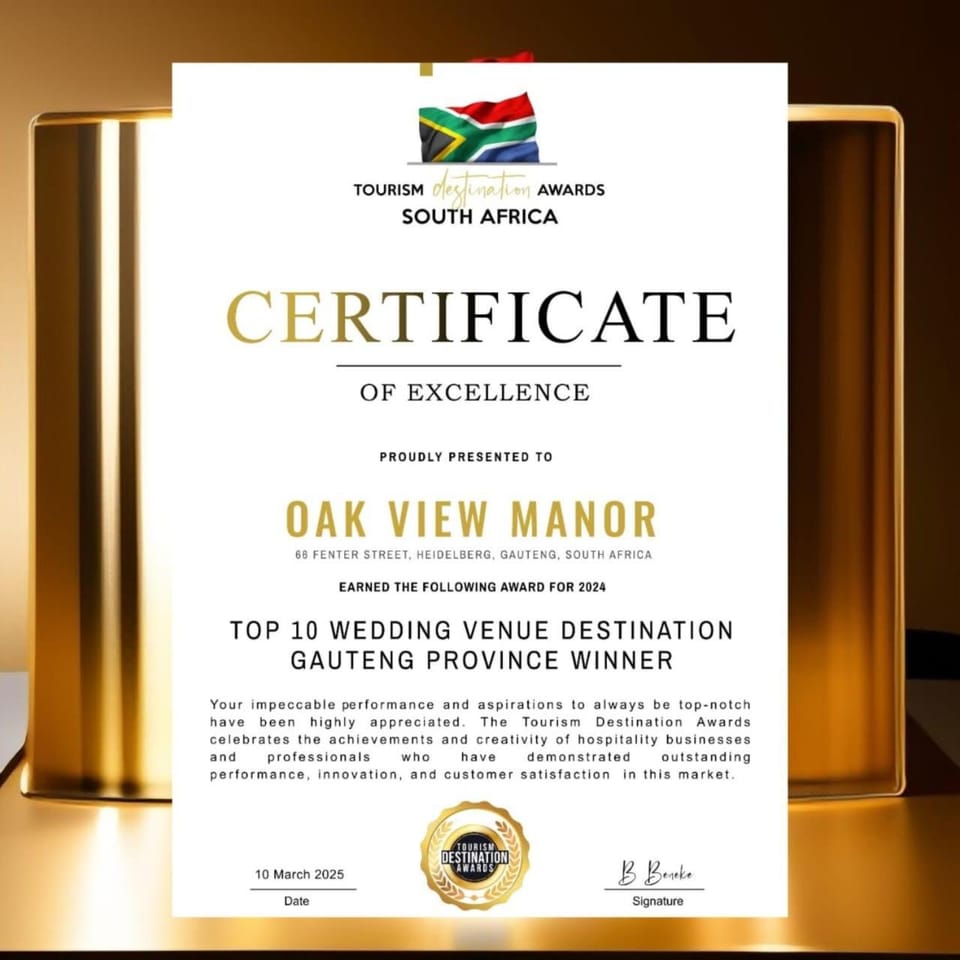 Certificate/Award