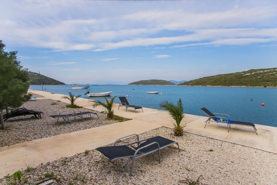 Natural landscape, Beach, Sea view, sunbed