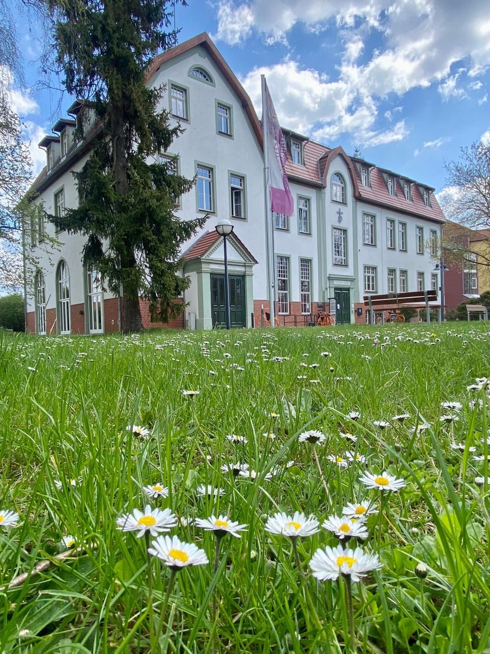 Property building, Garden