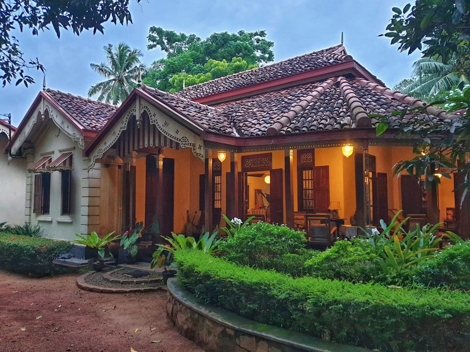 Property building, Garden view