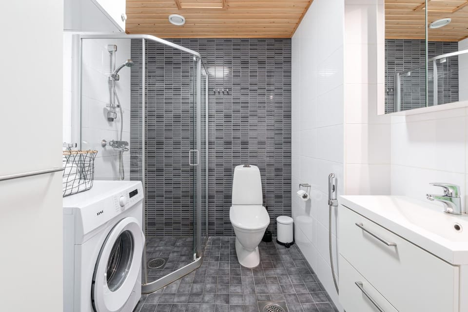 Shower, Bathroom, bidet, washing machine