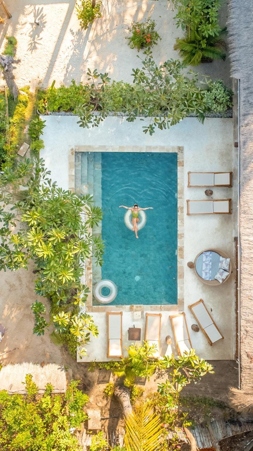 Bird's eye view, Garden view, Pool view, Swimming pool