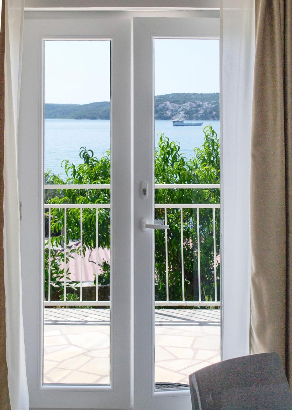 Natural landscape, View (from property/room), Balcony/Terrace, Sea view