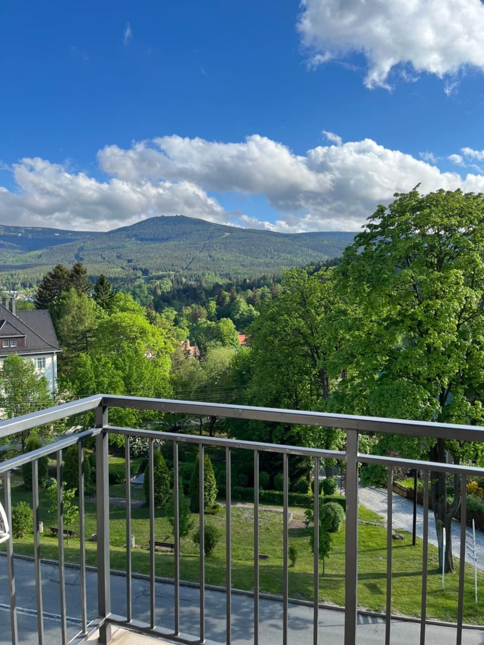 Spring, Day, Natural landscape, Mountain view