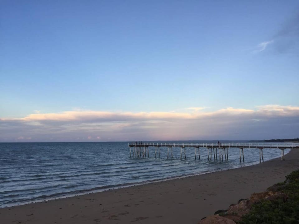 Natural landscape, Beach, Sea view, Sunset