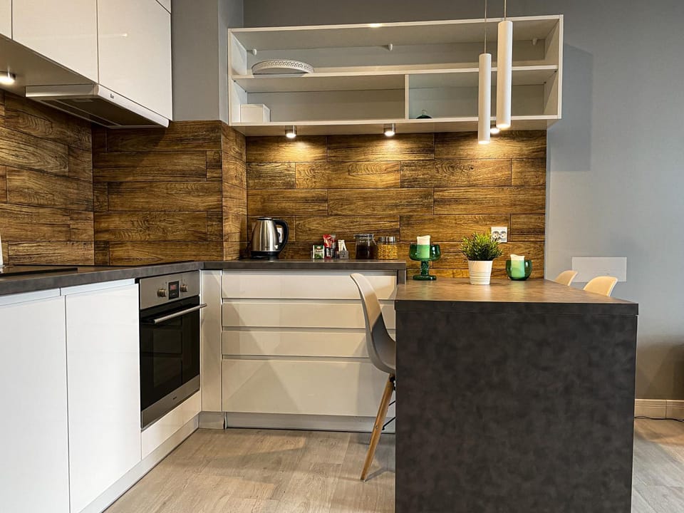 Coffee/tea facilities, Kitchen or kitchenette, dishwasher, pet friendly, stove