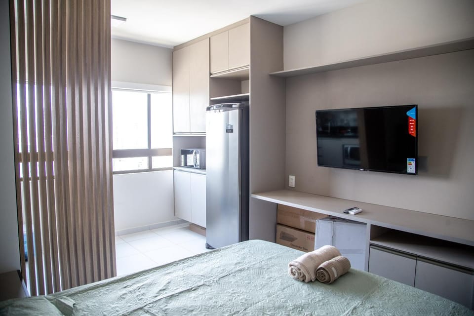 Flat novo em Boa Viagem, com Vista para o mar, Andar alto Apartment in Recife