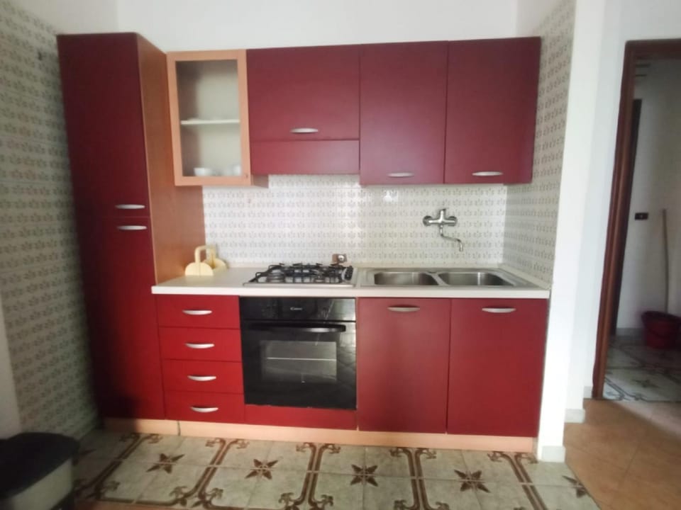 Living room, kitchen
