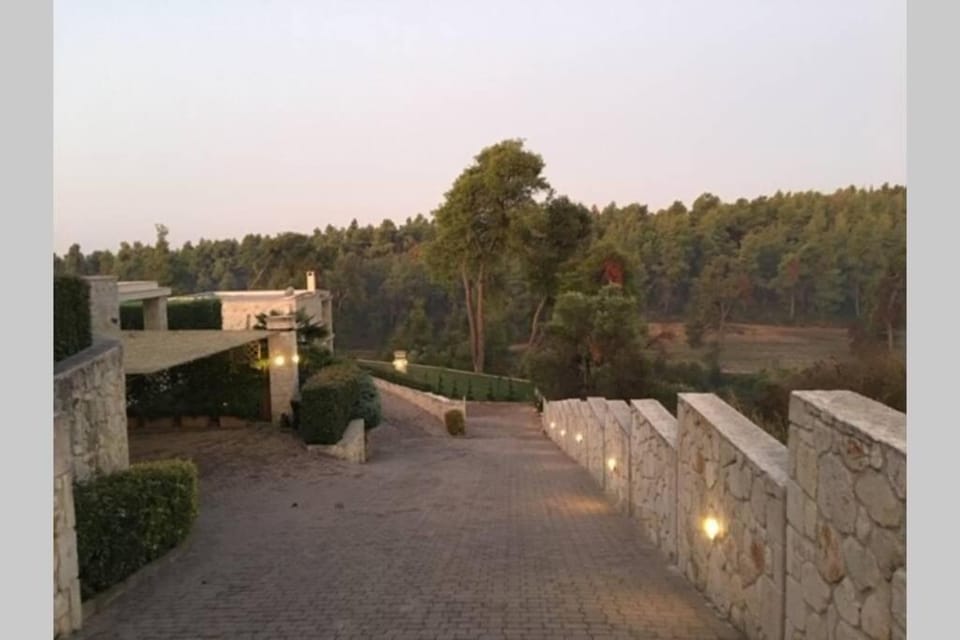 Современная вилла с частным бассейном Villa in Halkidiki
