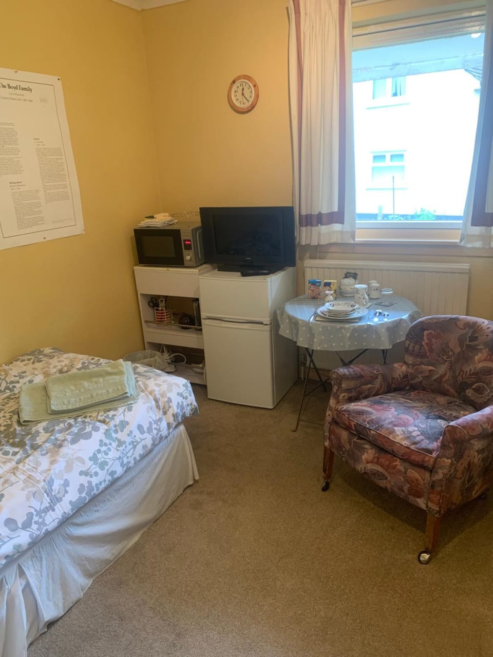 Bed, Kitchen or kitchenette