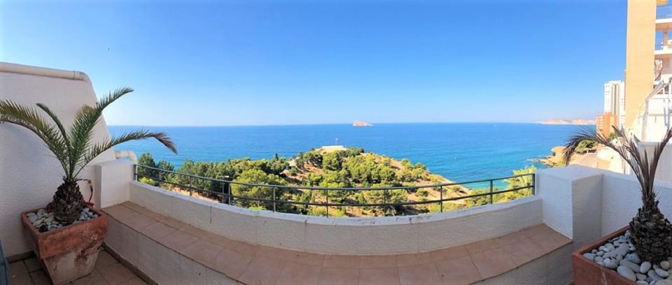 Natural landscape, View (from property/room), Balcony/Terrace, Mountain view, Sea view
