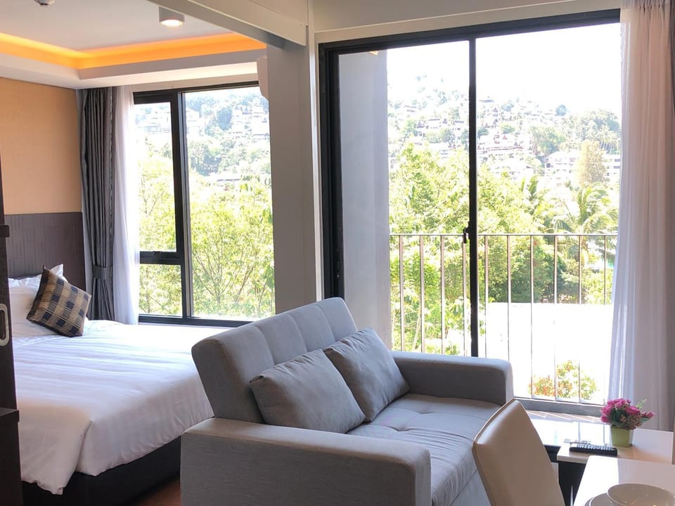 Balcony/Terrace, Seating area, Bedroom