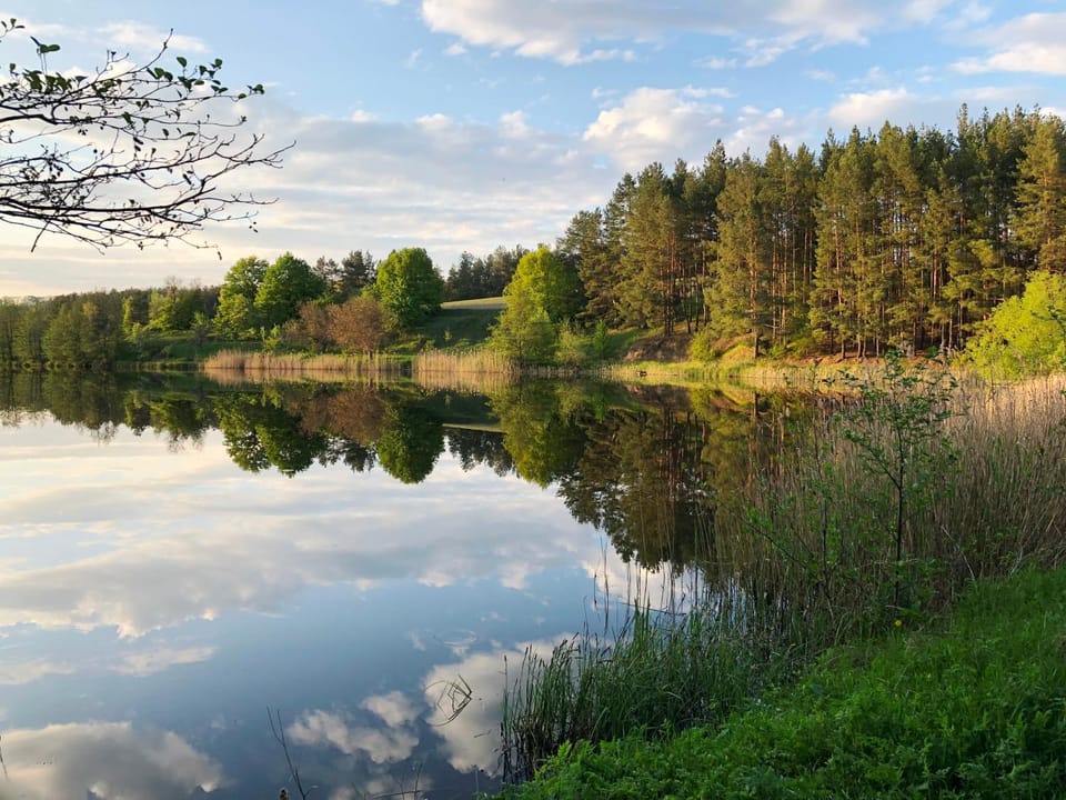 Natural landscape, Hiking, Lake view