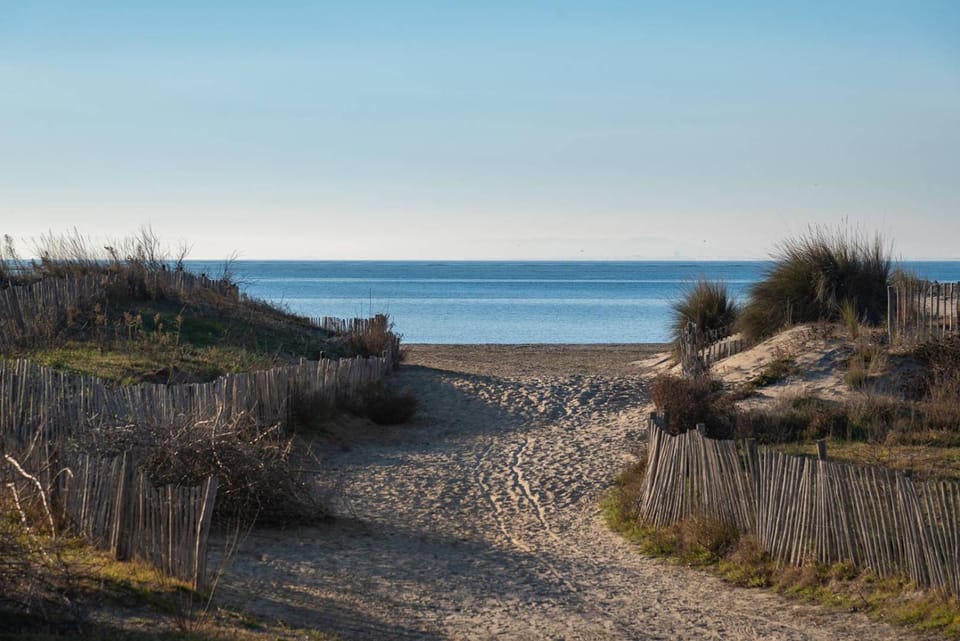 AS8313 - P2 cabine avec parking privé, accès direct à la plage Cabin in Le Grau-du-Roi