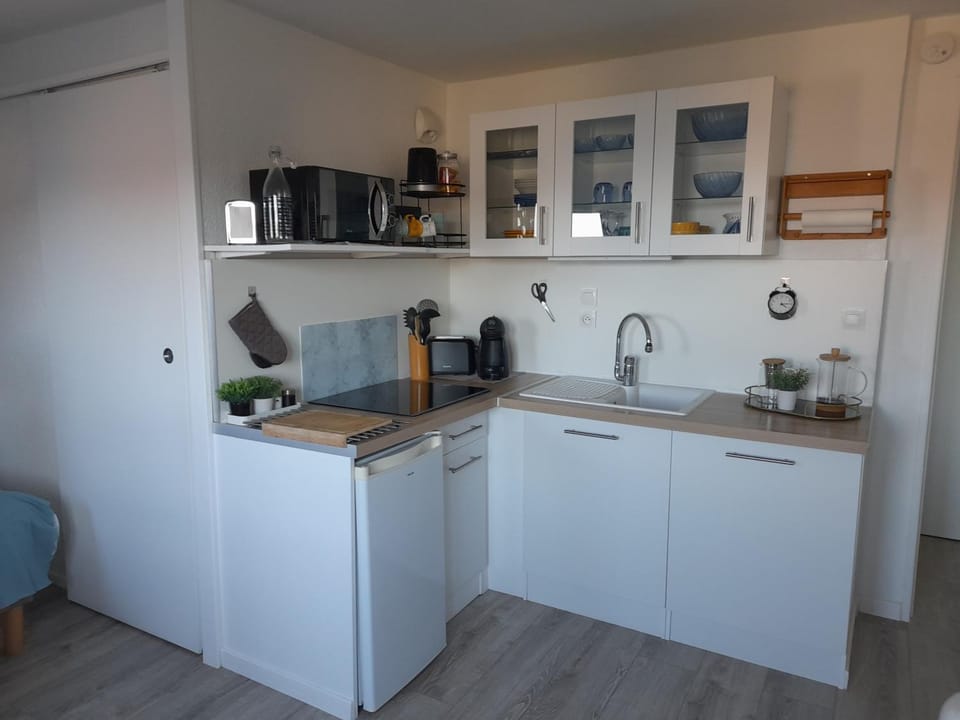Studio -vue mer résidence Grand Cap Apartment in Normandy